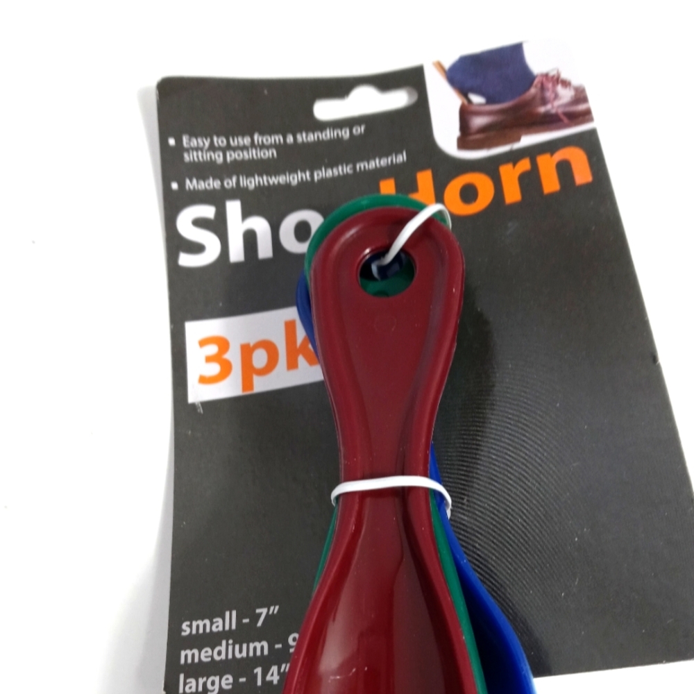 🐇 3 Pack Shoe Horn Set NWT